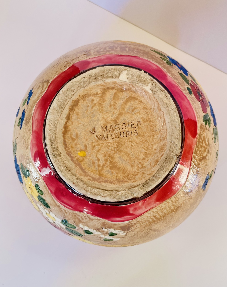 Cache pot - J MASSIER Vallauris -photo-4